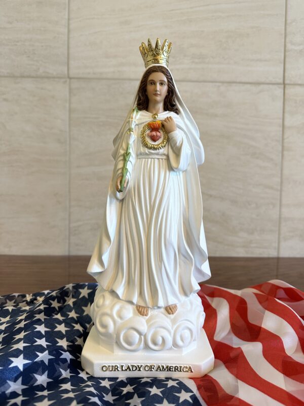 Our Lady of America Statue - 14"