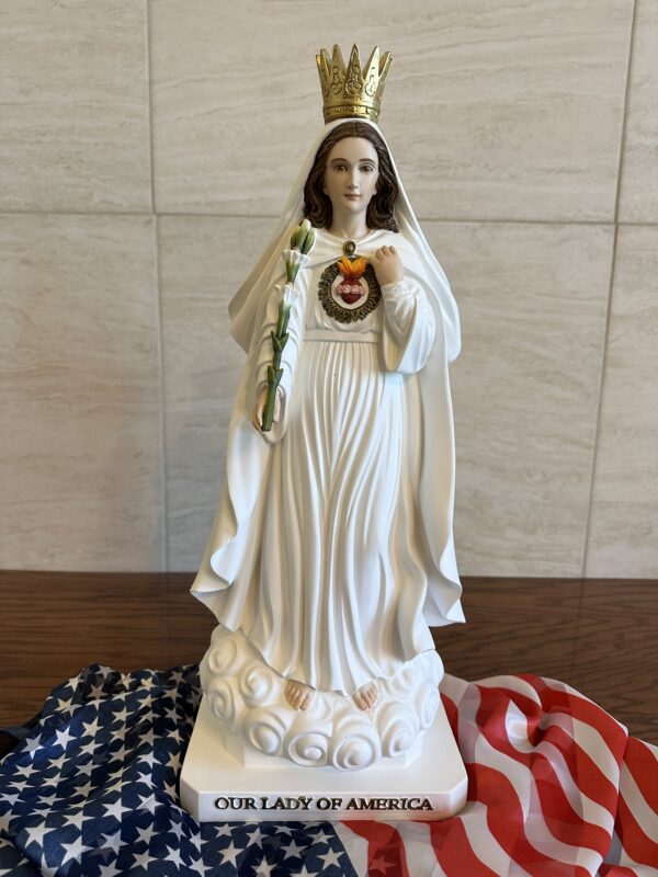 Our Lady of America statue - 21"