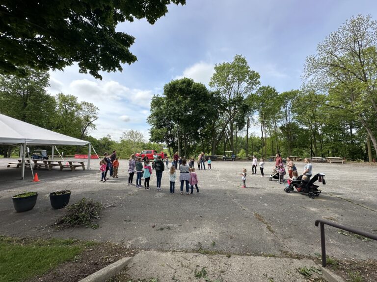 Rosary with homeschool group