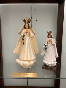 Our Lady of America statues in the Archbishop's home