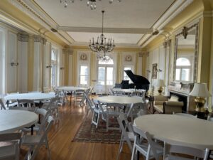 Sitting room in Archbishop's home
