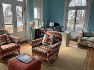 Archbishop Leibold's home office