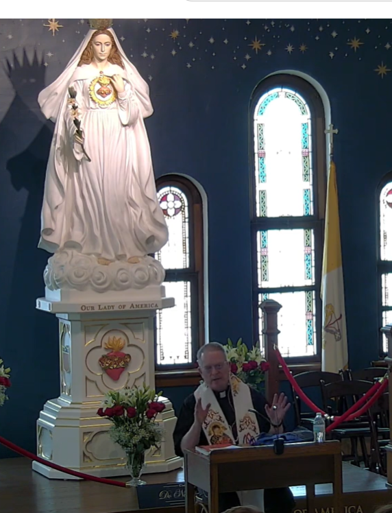 Father Kevin Barrett presented in May