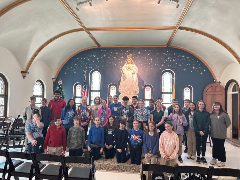 Field trip group from Saint Marys