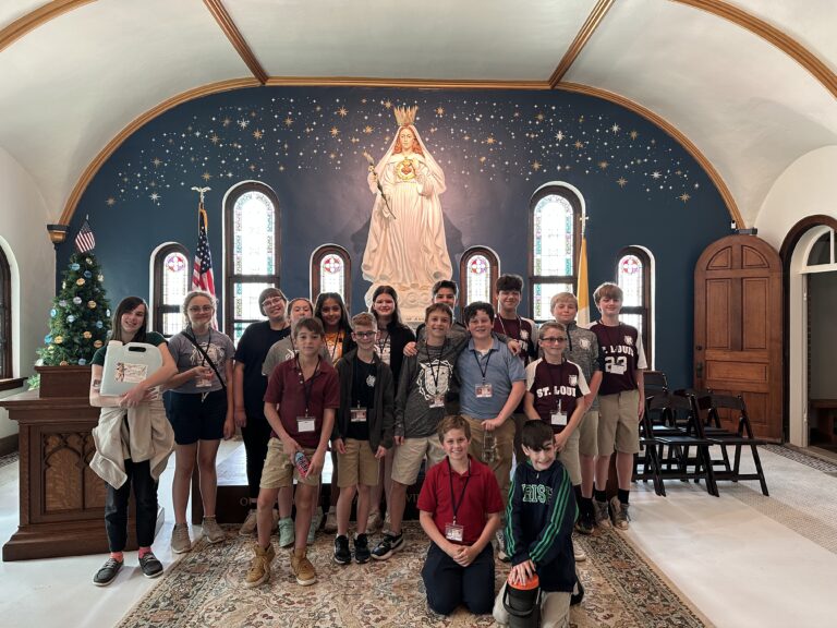 Saint Louis field trip group